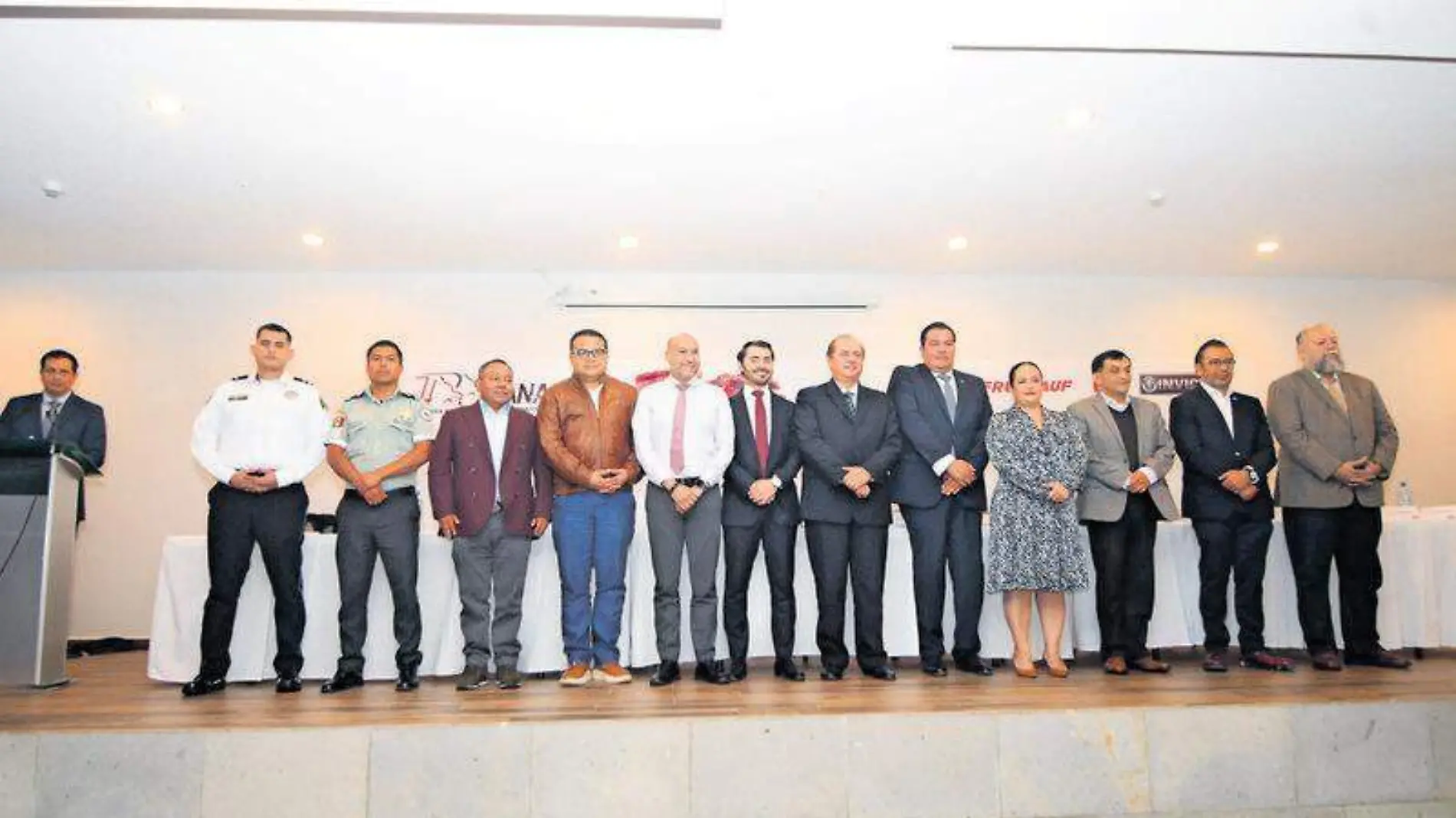 Rinde protesta la delegación de Canacar en Tlaxcala fotos César Rodríguez